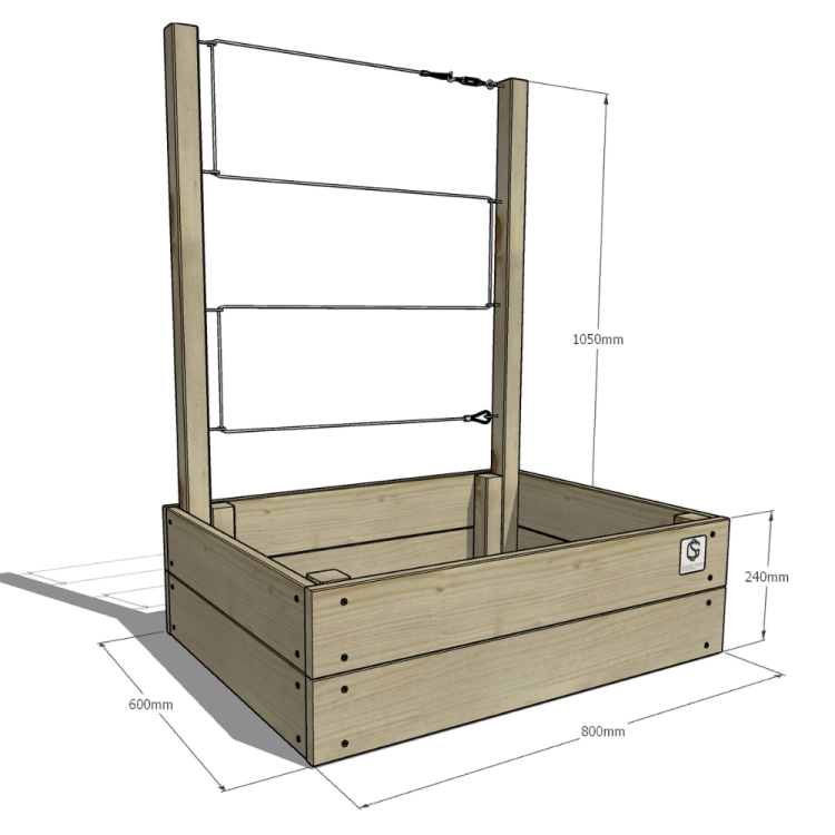Warzywnik 800x600x29 S Junior wymiary.png
