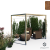 Pergola K 2.1 210x224x224 render rośliny ciemny dąb.png