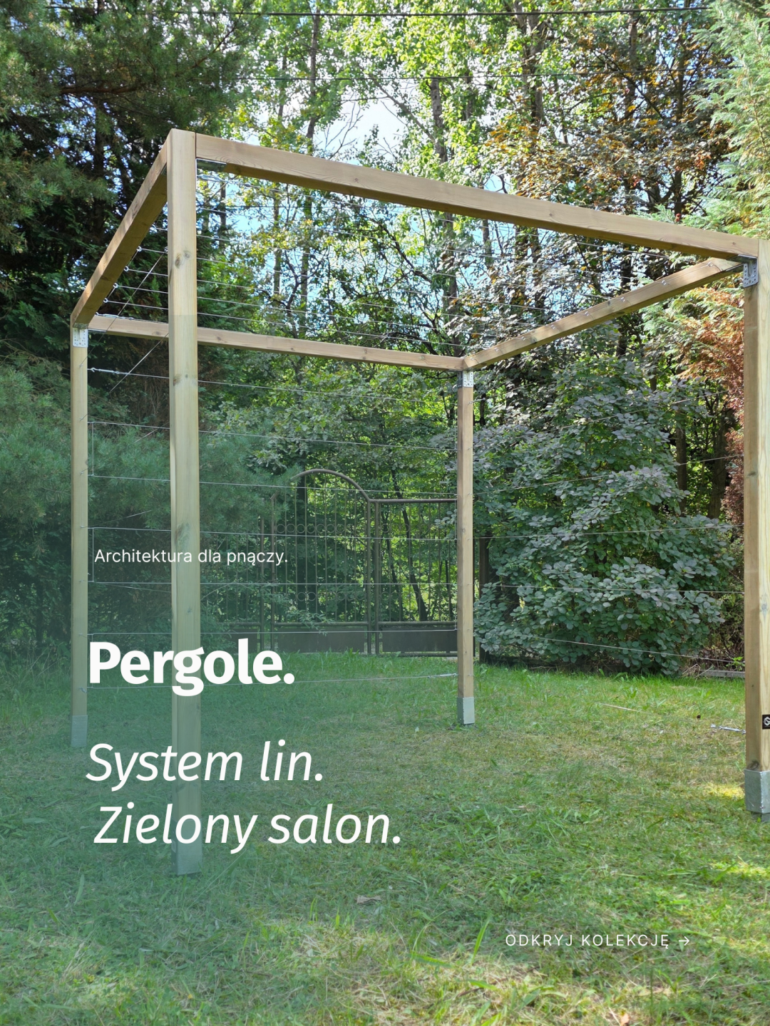 Pergole - GREENSTRAND SYSTEM