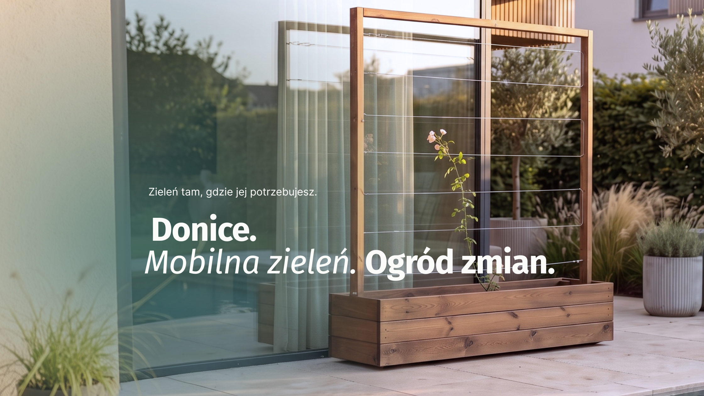 Donice mobilne - GreenStrand-System